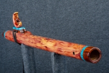 Easter Red Cedar Burl Native American Flute, Minor, Mid F#-4, #Q15A (6)